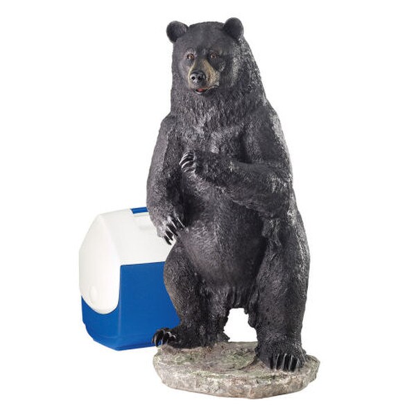 Fishing For Trouble Bear Garden Statue Large Artist Wildlife Sculptures